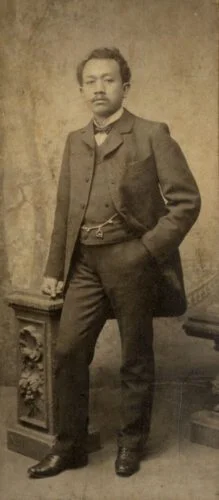 Abdoel Rivai op 1 januari 1902, vermoedelijk in Amsterdam (1)