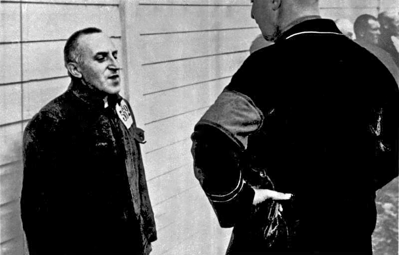 Carl von Ossietzky in concentratiekamp Esterwegen, 1934 