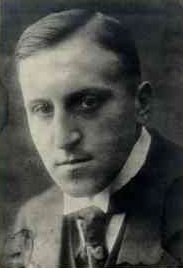 Carl von Ossietzky op zesentwintigjarige leeftijd (1915)