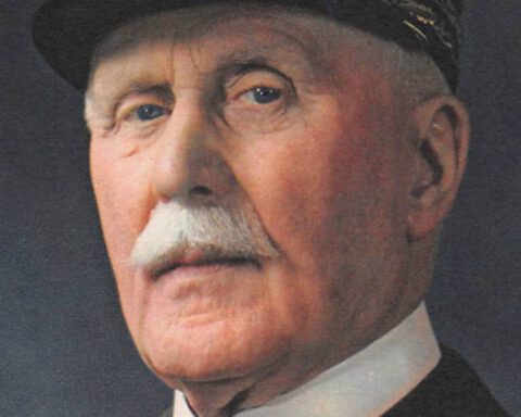 Officieel portret van Philippe Pétain uit ca. 1941a