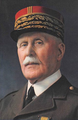 Officieel portret van Pétain uit ca. 1941