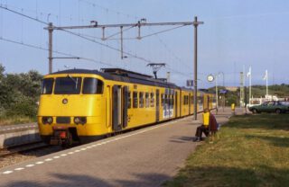 Sprinter in Hoek van Holland, 1990