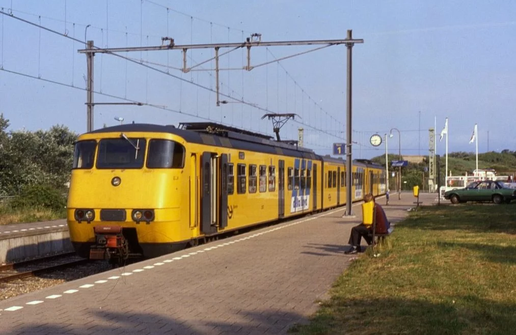 Sprinter in Hoek van Holland, 1990