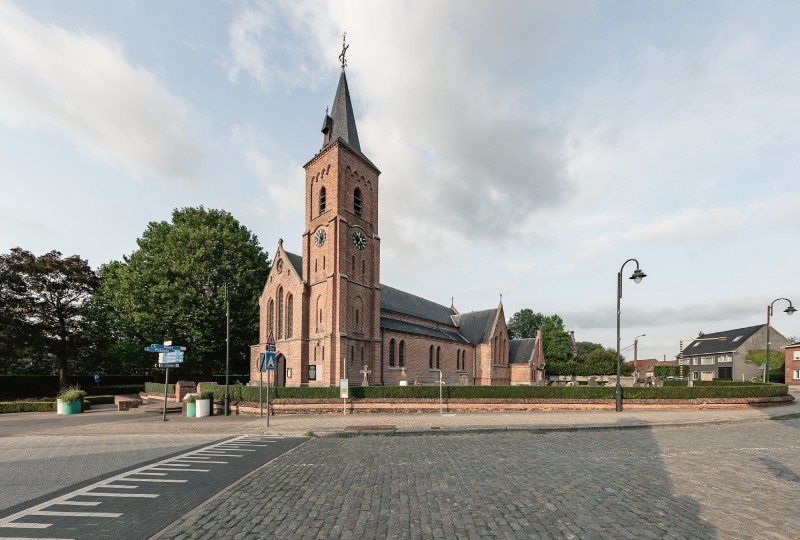 Sint-Niklaaskerk van Meigem. Uit: Verborgen geschiedenis van Vlaanderen