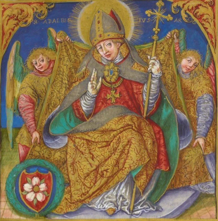Adalbert van Praag, de bisschop uit Praag die martelaar werd in zijn inspanningen om Baltische Pruisen te bekeren.