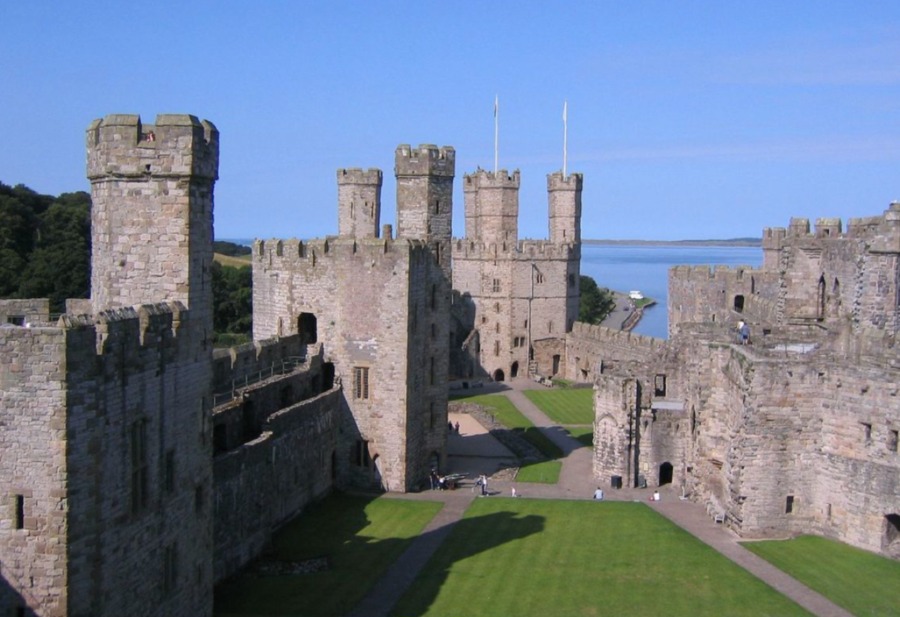 Caernarfon Castle en de verovering van Wales