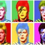 David Bowie in Pop Art door, Gil Zetbase