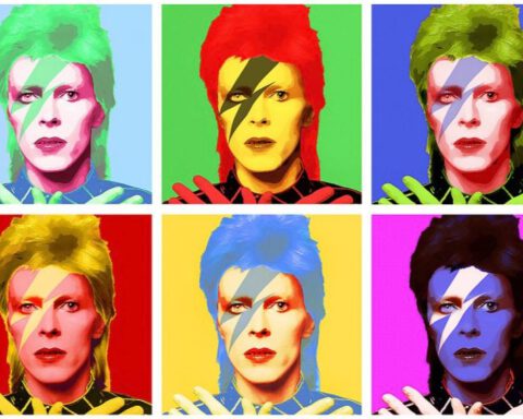 David Bowie in Pop Art door, Gil Zetbase