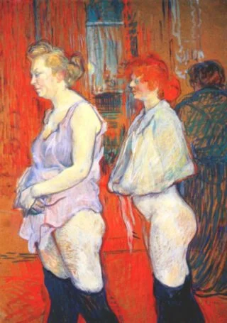 L' inspection médicale - Henri Toulouse-Lautrec, circa 1894