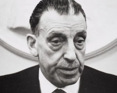 Seán Lemass in 1966
