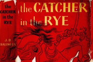 Fragment van de cover van de eerste uitgave van The Catcher in the Rye, 1951