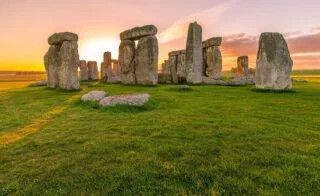 Zonsopkomst bij Stonehenge