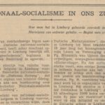 Bericht in het Algemeen Handelsblad van 14 september 1933 over de uitzetting van Duitse nationaal-socialisten die actief waren in Limburg