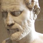Buste van de Atheense politicus Demosthenes, ca. 280 v.Chr.