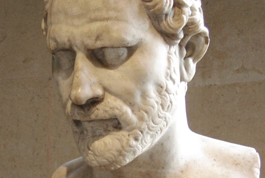 Buste van de Atheense politicus Demosthenes, ca. 280 v.Chr.