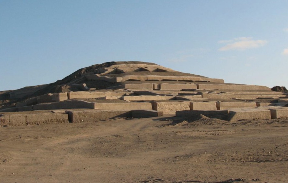De archeologische site Cahuachi