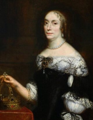 Koningin Marie-Louise, echtgenote van de Poolse koning Wladislaus IV Vasa