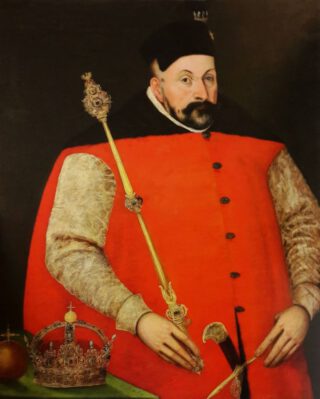 Stefanus Báthory als koning van Polen