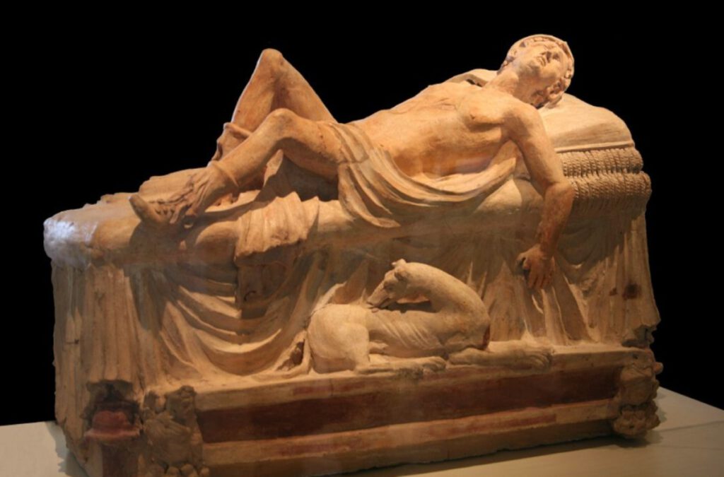 De stervende Adonis - Museo Gegoriano Etrusco (Vaticaanse Musea)