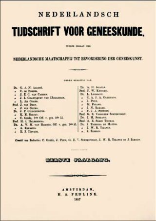 Nederlandse Tijdschrift voor Geneeskunde (1857)