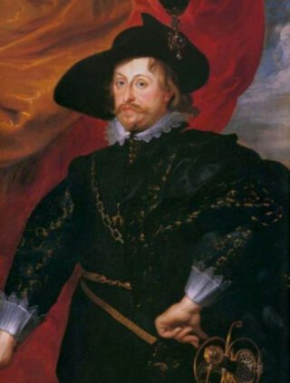 Wladislaus IV van Polen geportretteerd door Peter Paul Rubens