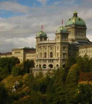 Zwitserse parlementsgebouw in Bern