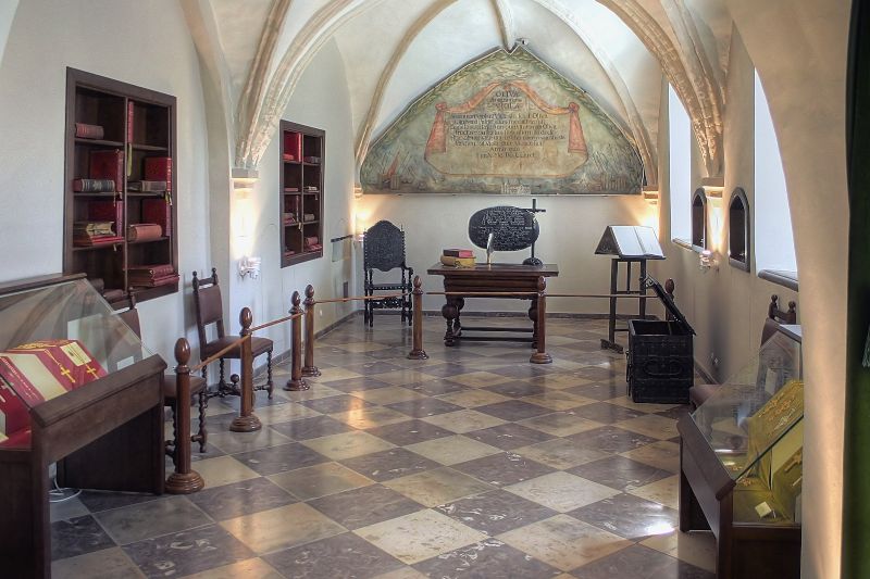 Ruimte in het klooster van Oliva waar in 1660 het verdrag van Oliva werd getekend