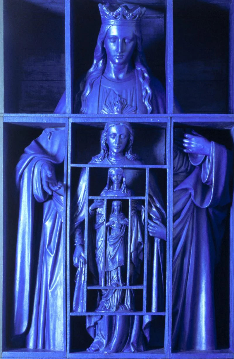 Jacques Frenken, Blauwe Madonna, ca.1965, foto Ruben de Heer, Museum Catharijneconvent