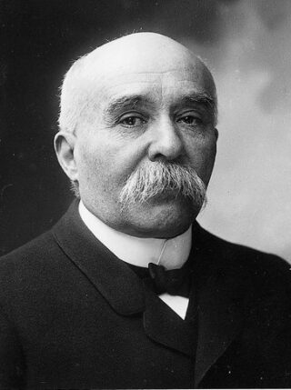 Georges Clemenceau in 1904, gefotografeerd door Paul Nadar