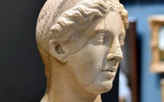 Buste van de Romeinse godin Juno