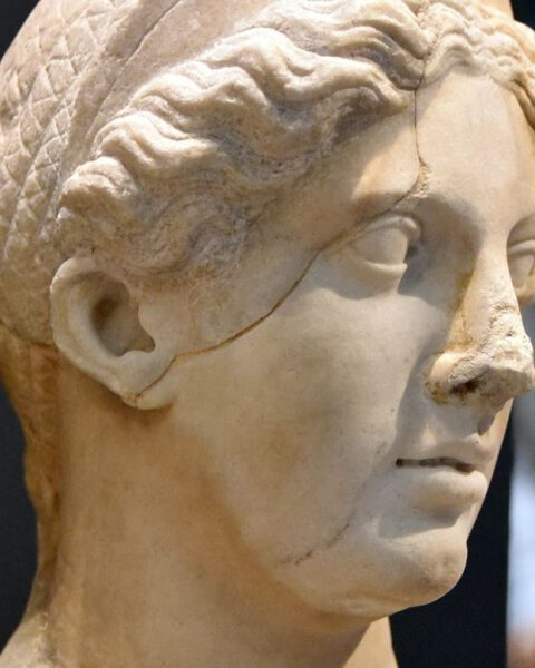 Buste van de Romeinse godin Juno