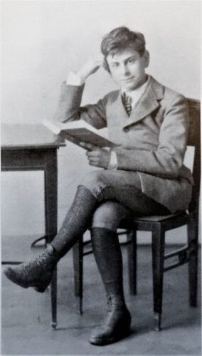 Karl Popper op 15-jarige leeftijd