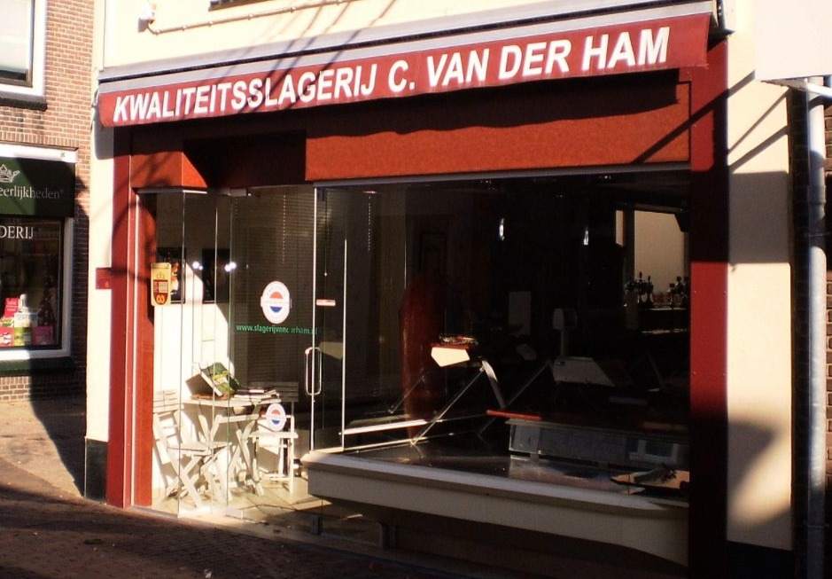 Slagerij Van der Ham in Leerdam