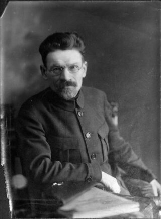 Stalins handlanger Michail Kalinin (1875-1946), één van de voornaamste pleitbezorgers van een joods  autonoom gebied op de Krim.