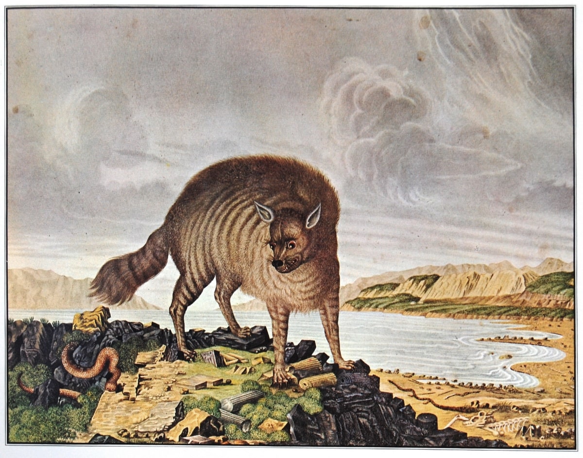 De gestreepte hyena (1831)