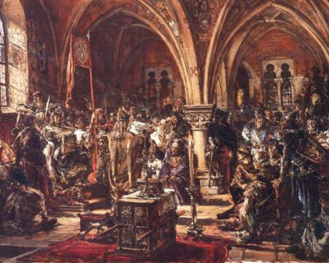 Poolse landdag in 1180 - Jan Matejko