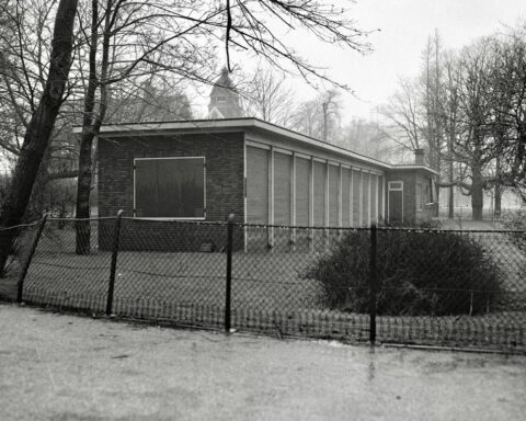 Het TBC-paviljoen in 1958, Stadsarchief Rotterdam