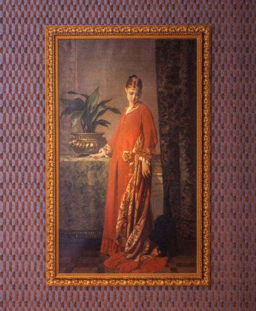 Constantin Meunier - Jeune femme dans un intérieur, 1885