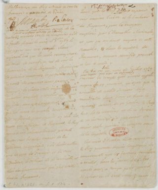 Handtekeningverklaring van Lodewijk XVI gericht aan de Fransen