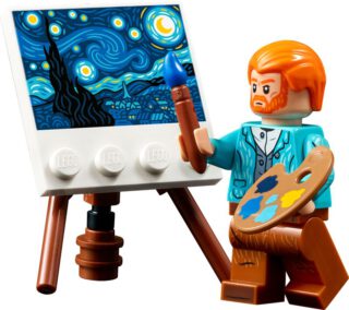 Lego-poppetje van Vincent van Gogh