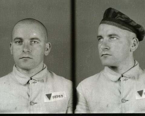 Foto’s genomen van Ludwig Wörl gedurende zijn gevangenschap in Auschwitz. Bron: State Museum Auschwitz-Birkenau in Oświęcim