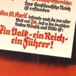 De leus op een Duitse poster