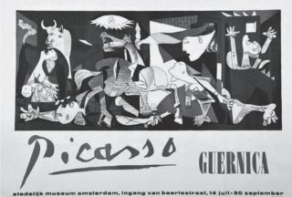 Affiche voor de tentoonstelling in het Stedelijk Museum, 1956 .