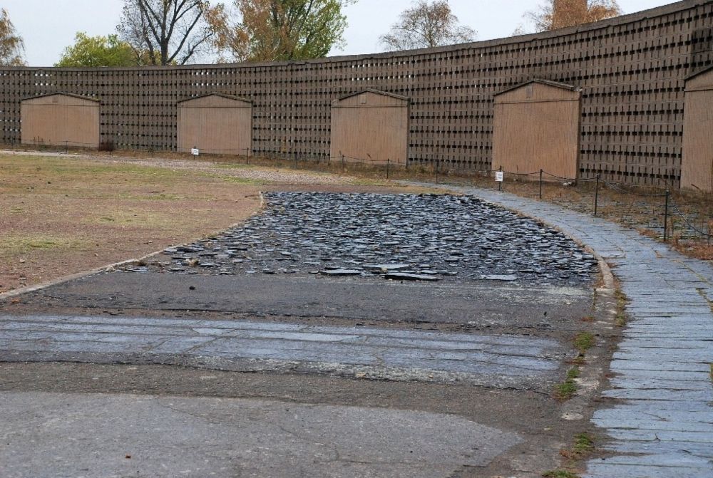 Schuprüfstrecke in Sachsenhausen