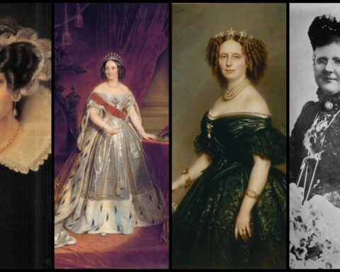 Wilhelmina 'Mimi van Pruisen, Anna Paulowna, Sophie van Wurtemberg en Emma van Waldeck-Pyrmont