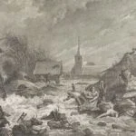Overstroming te Erichem, 1809, Reinier Vinkeles (I), naar Cornelis van Hardenbergh, 1809