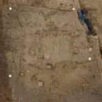 Plattegrond van de gevonden tempel