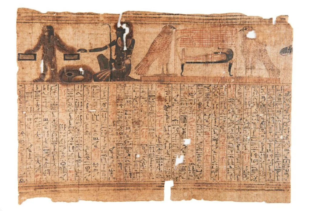 De papyrus van Qenna vel 11 