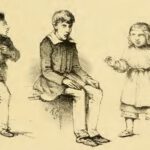 Afbeeldingen van enkele 'idiote kinderen' in een publicatie van C.E. van Koetsveld: 'Het idiotisme en de idiotenschool'