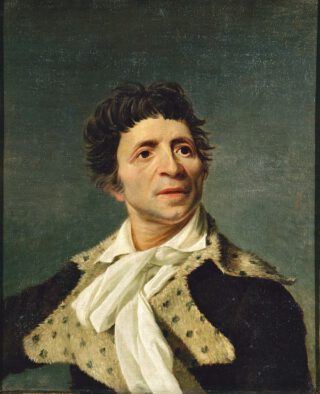Portret van Marat door Joseph Boze, 1793
